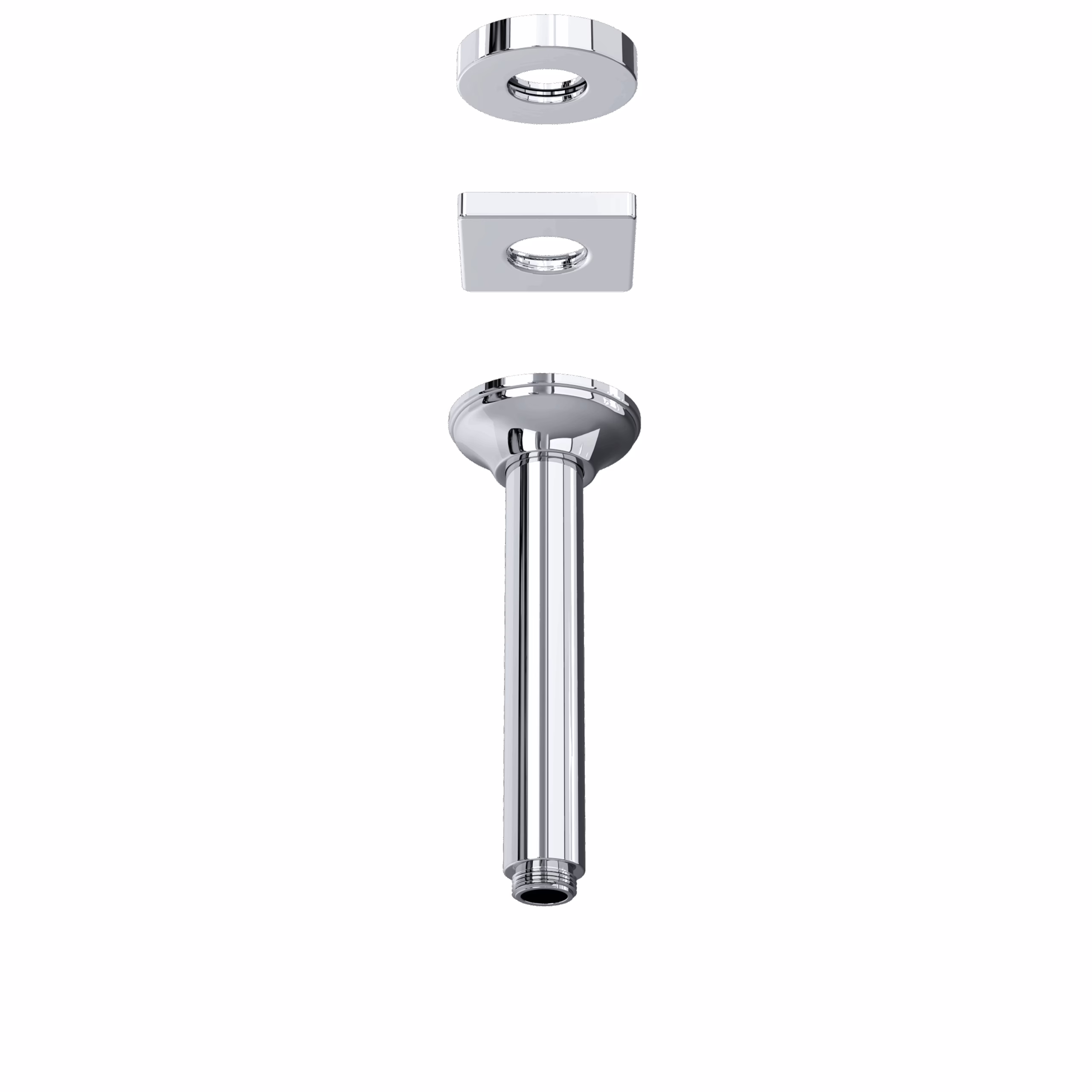 ROHL | Polished Chrome 7" Ceiling Mount Shower Arm