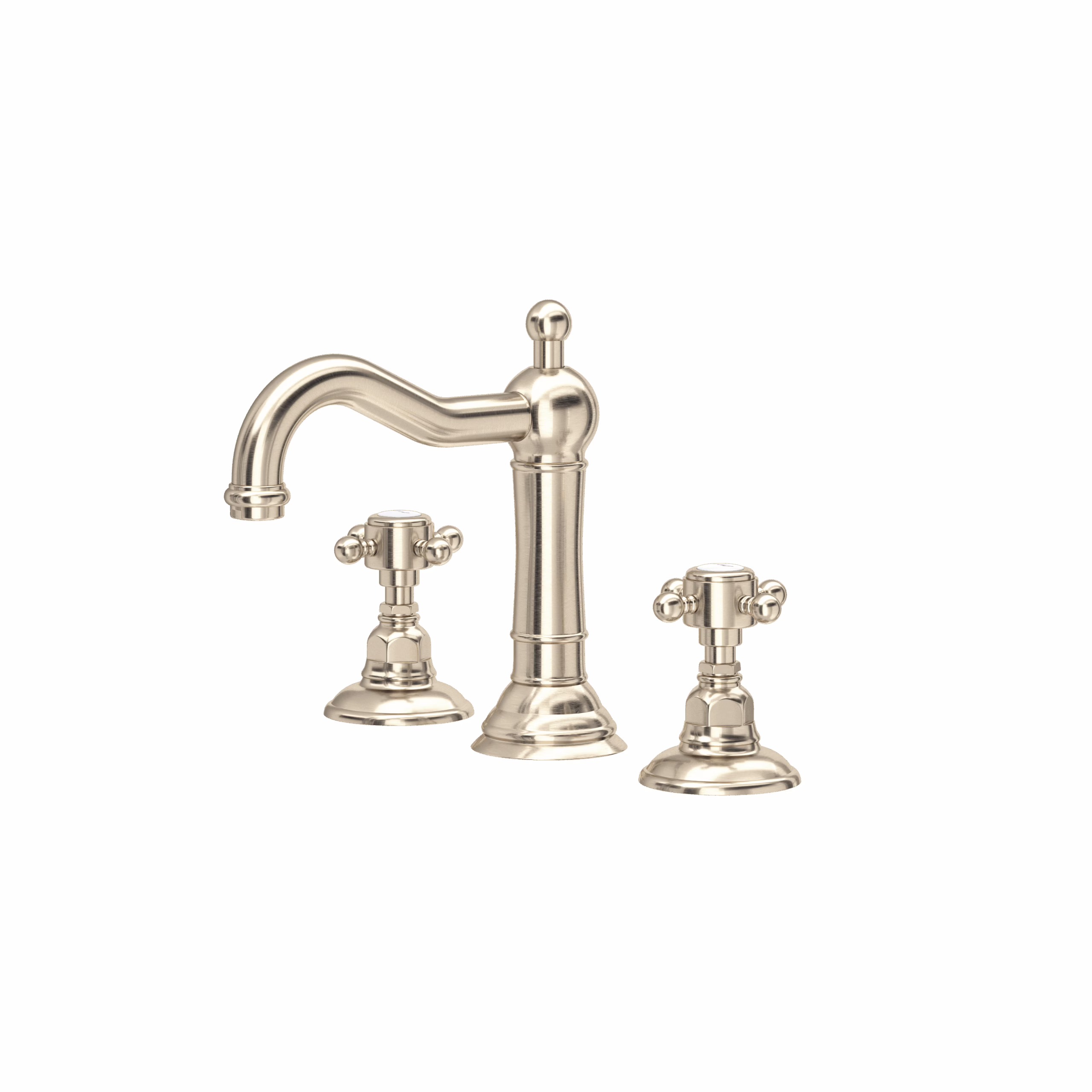 ROHL | Satin Nickel Acqui® Widespread Lavatory Faucet