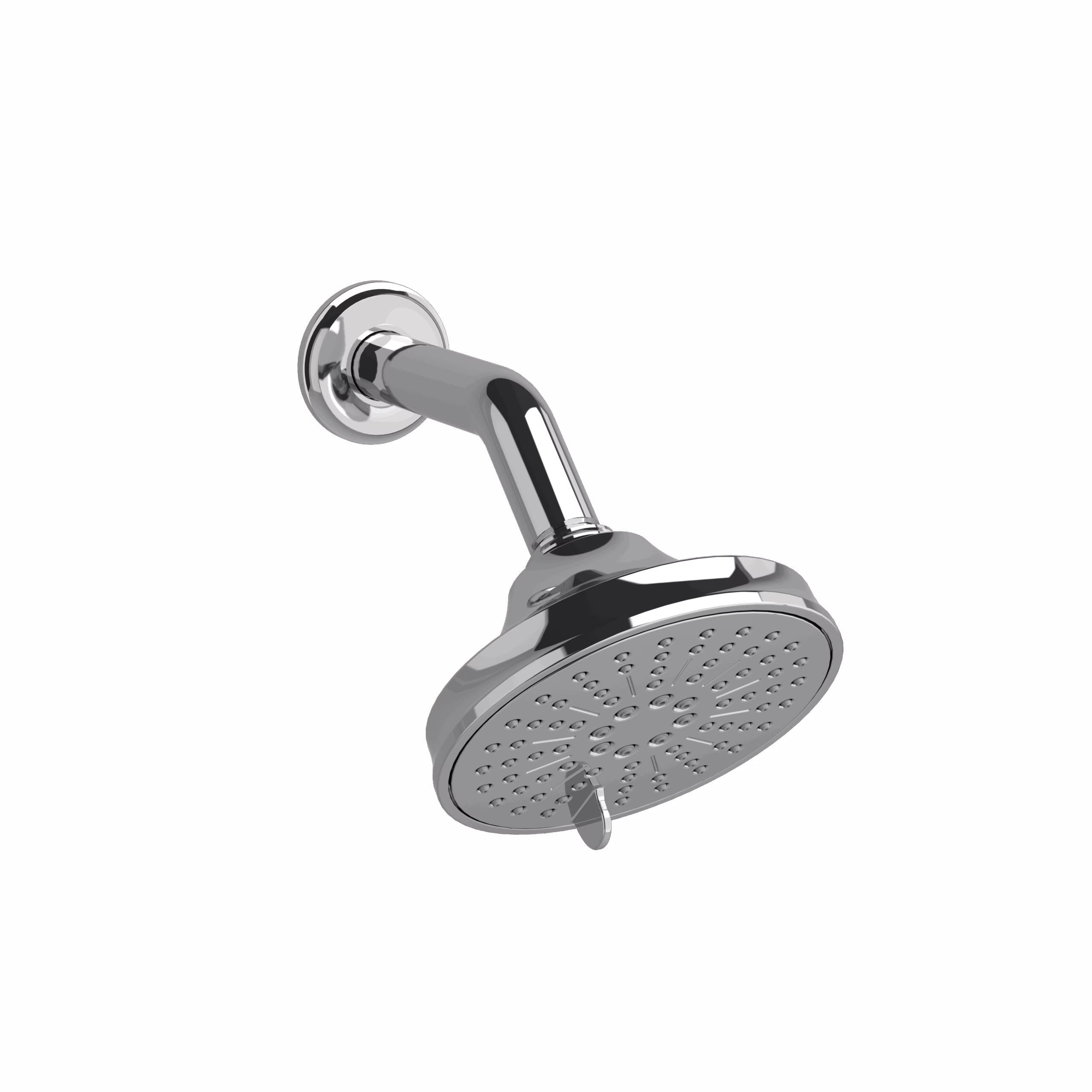 RIOBEL | Chrome 5" 6-Function Showerhead With Arm