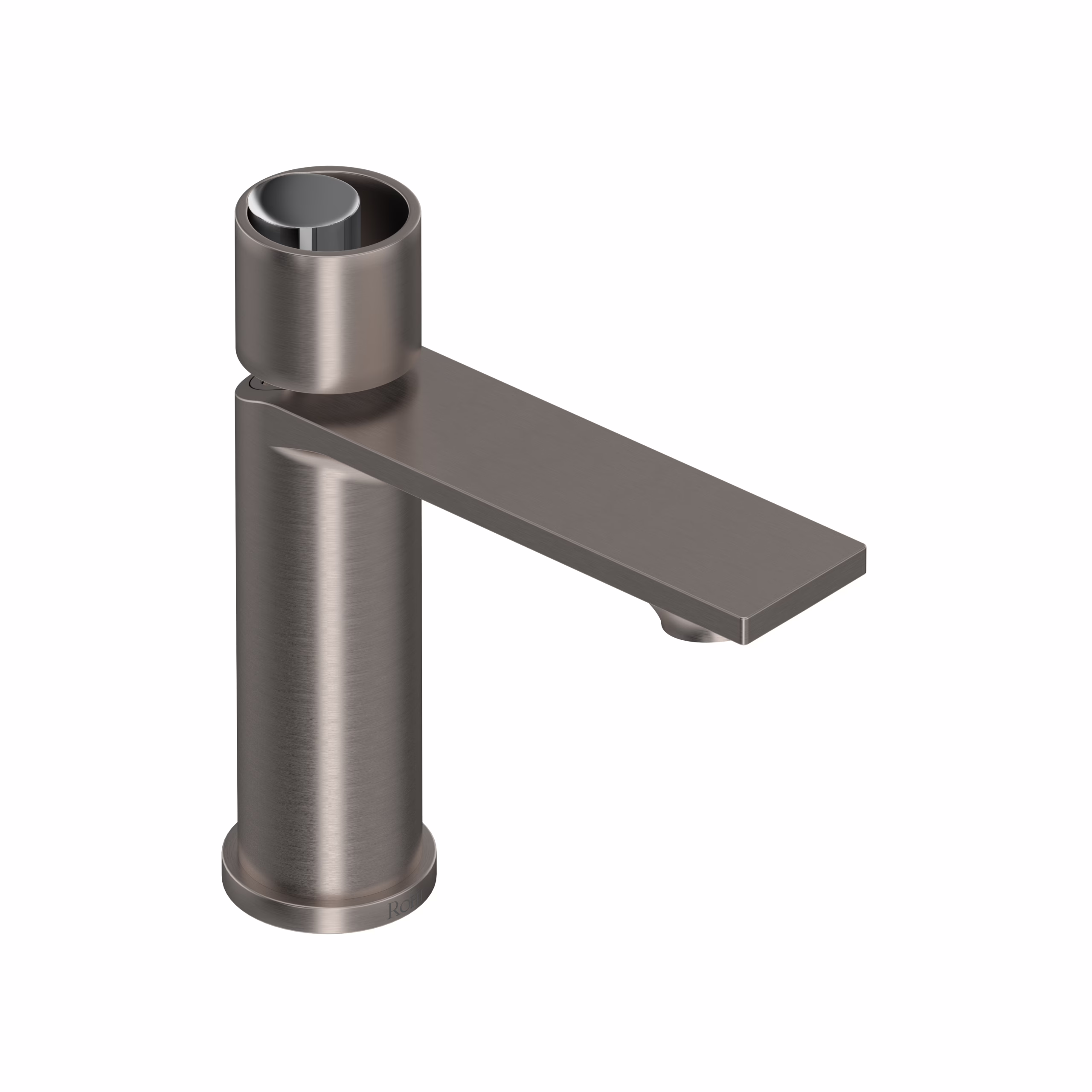 ROHL | Satin Nickel/Polished Chrome Eclissi™ Single Handle Lavatory Faucet