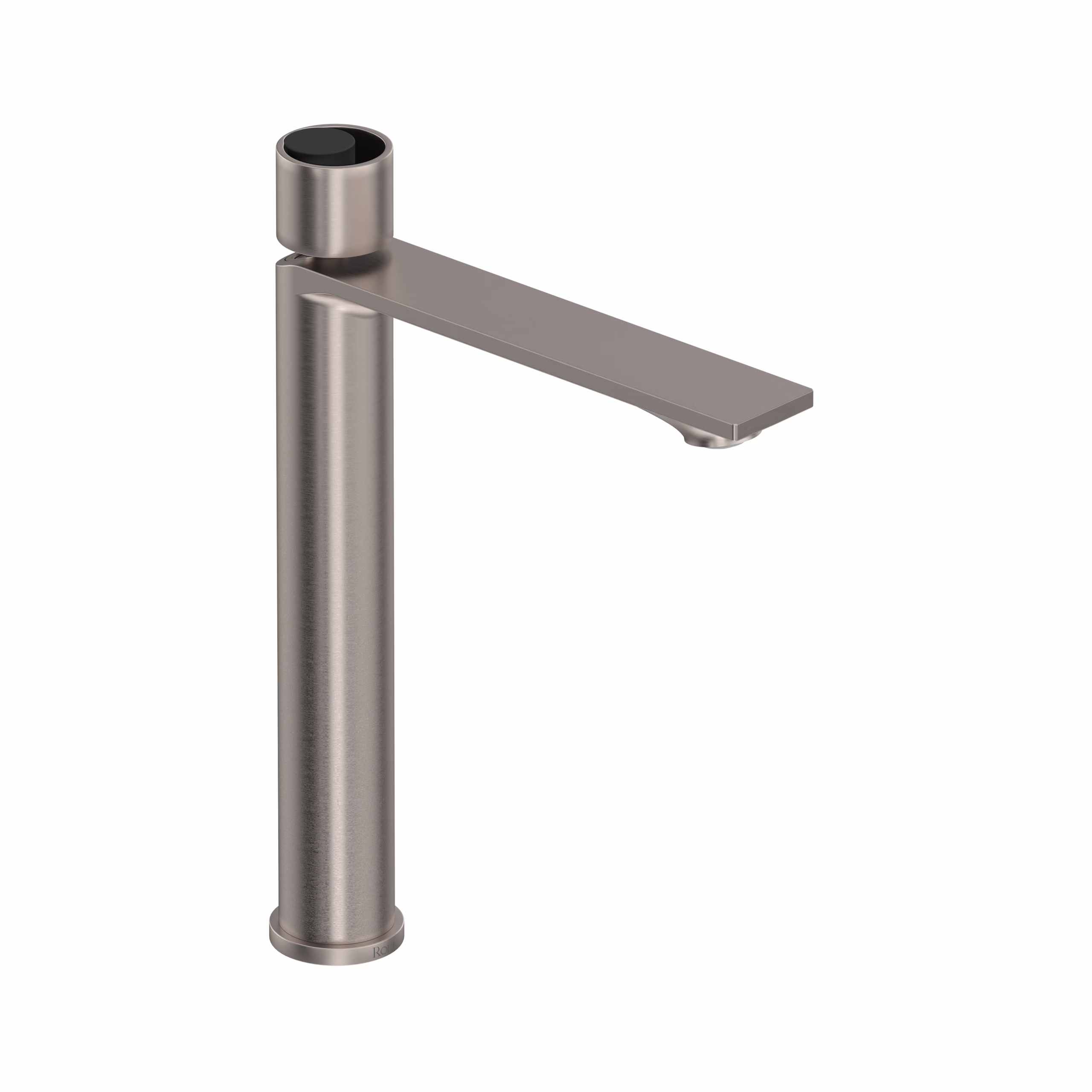 ROHL | Satin Nickel/Matte Black Eclissi™ Single Handle Tall Lavatory Faucet