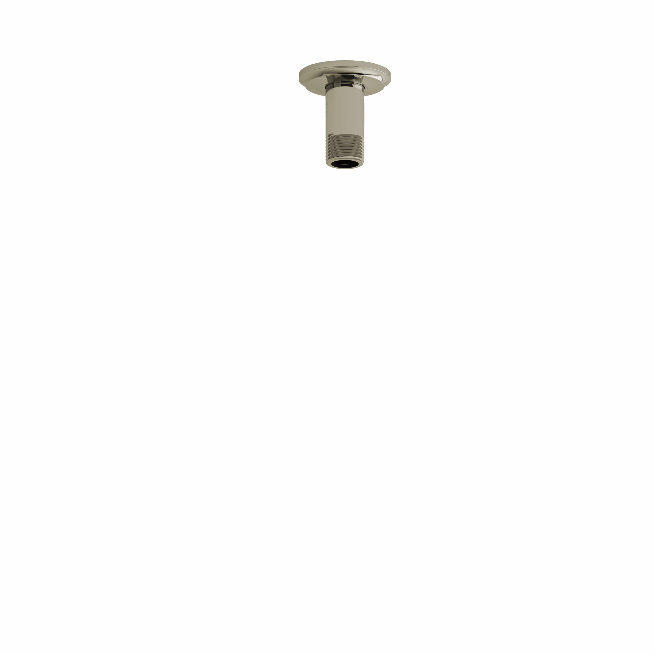 RIOBEL | Polished Nickel 3" Ceiling Mount Shower Arm