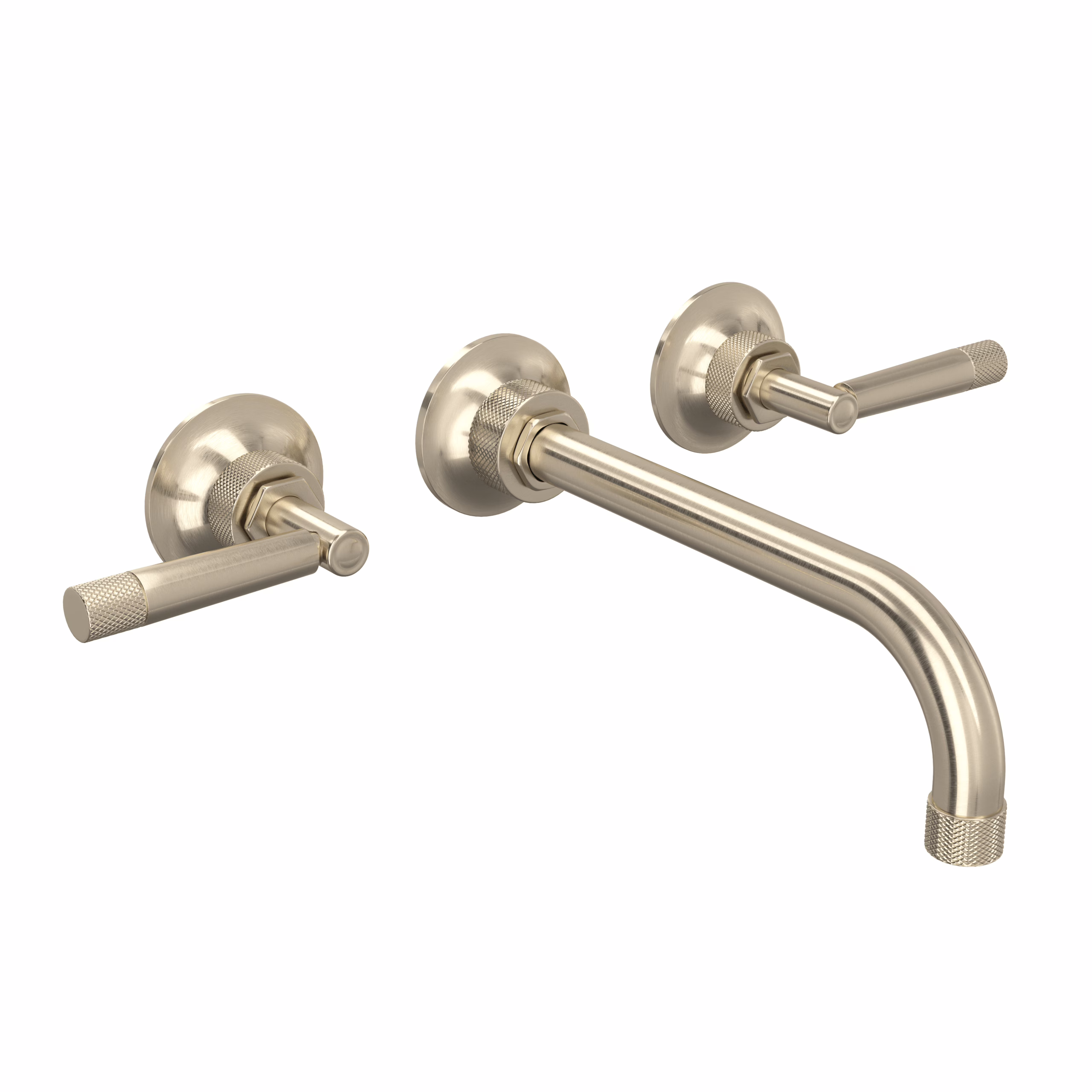 ROHL | Satin Nickel Graceline® Wall Mount Tub Filler Trim