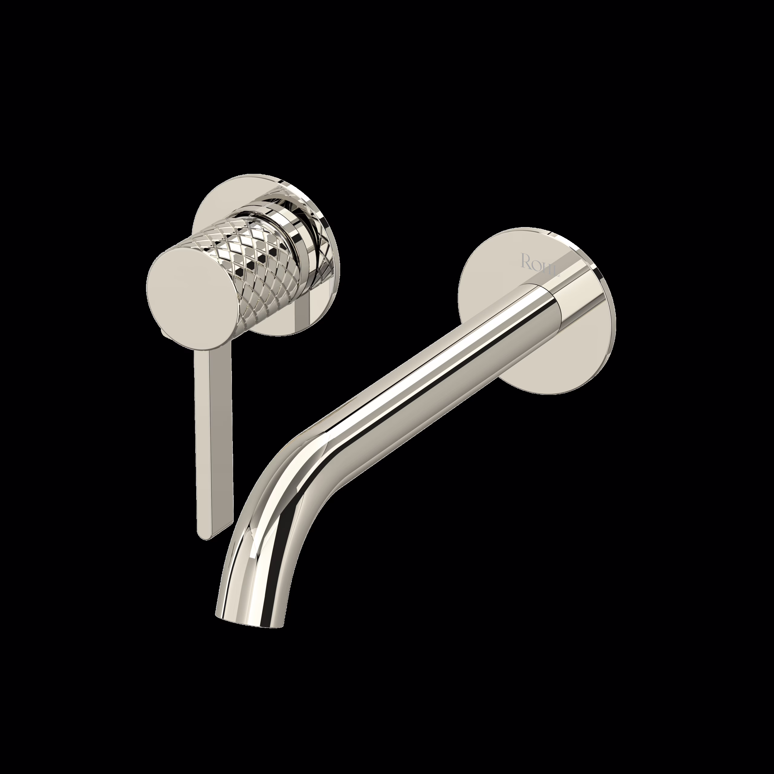 ROHL | Polished Nickel Tenerife™ Wall Mount Single Handle Lavatory Faucet Trim