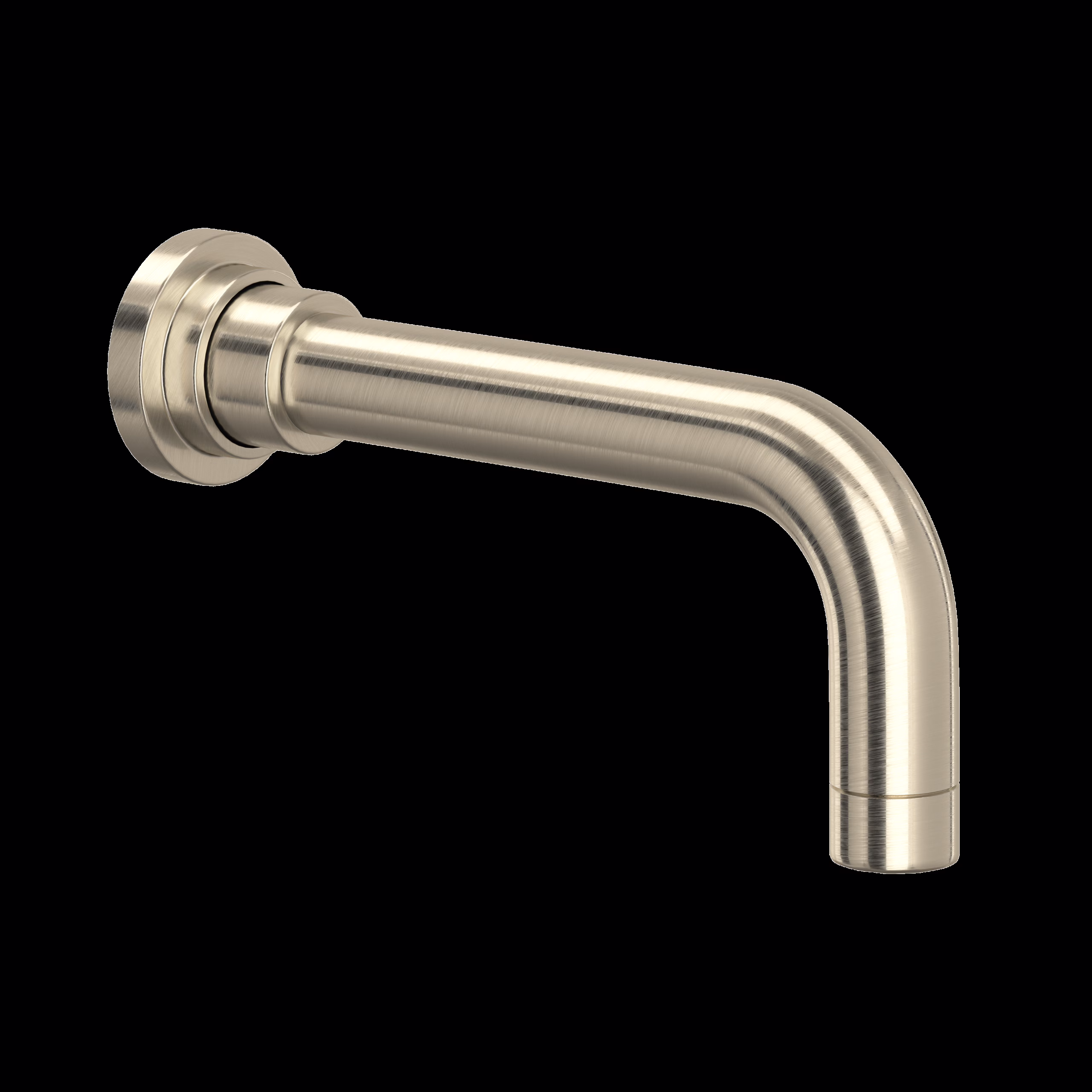 ROHL | Satin Nickel Lombardia® Wall Mount Tub Spout