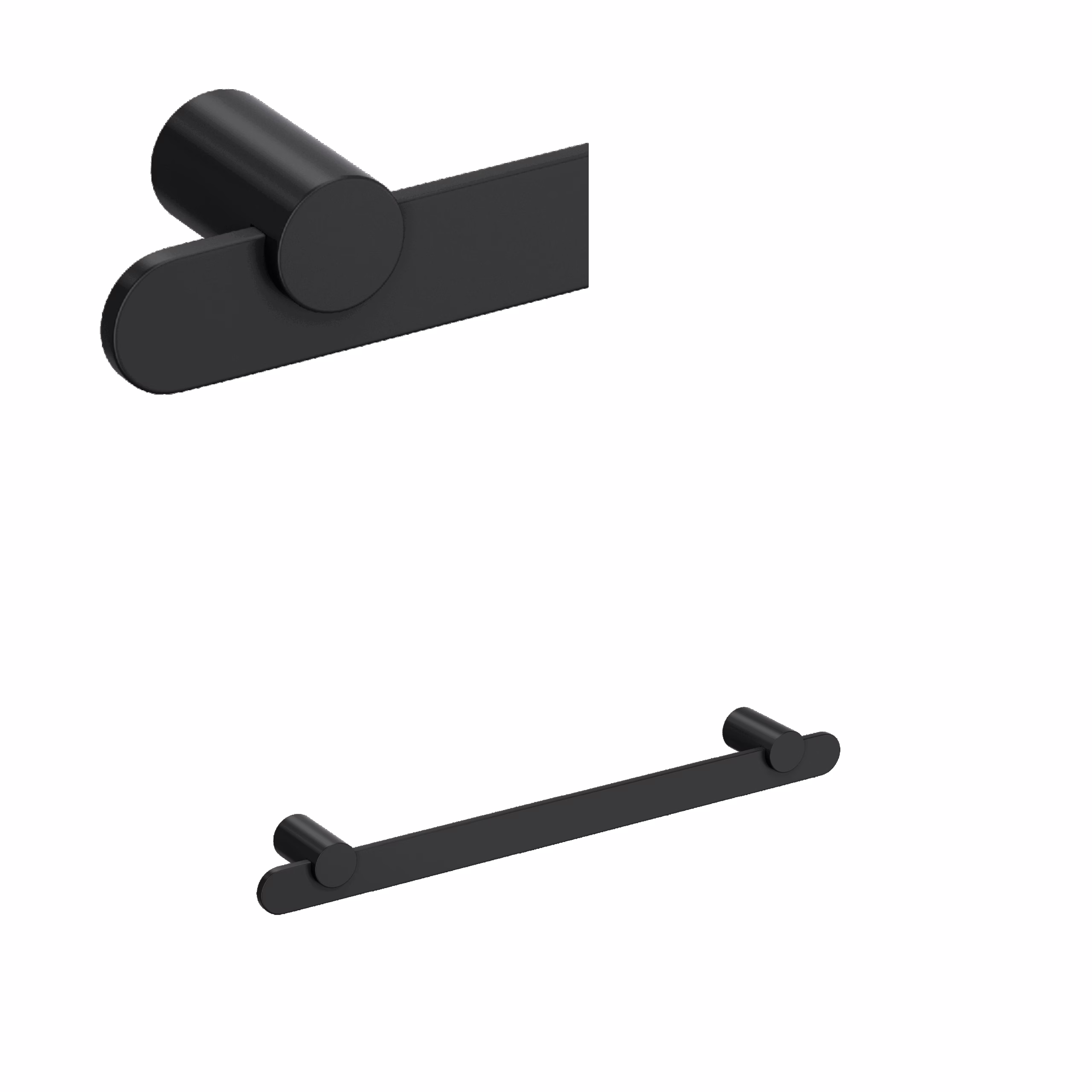 ROHL | Matte Black Eclissi™ 18" Towel Bar