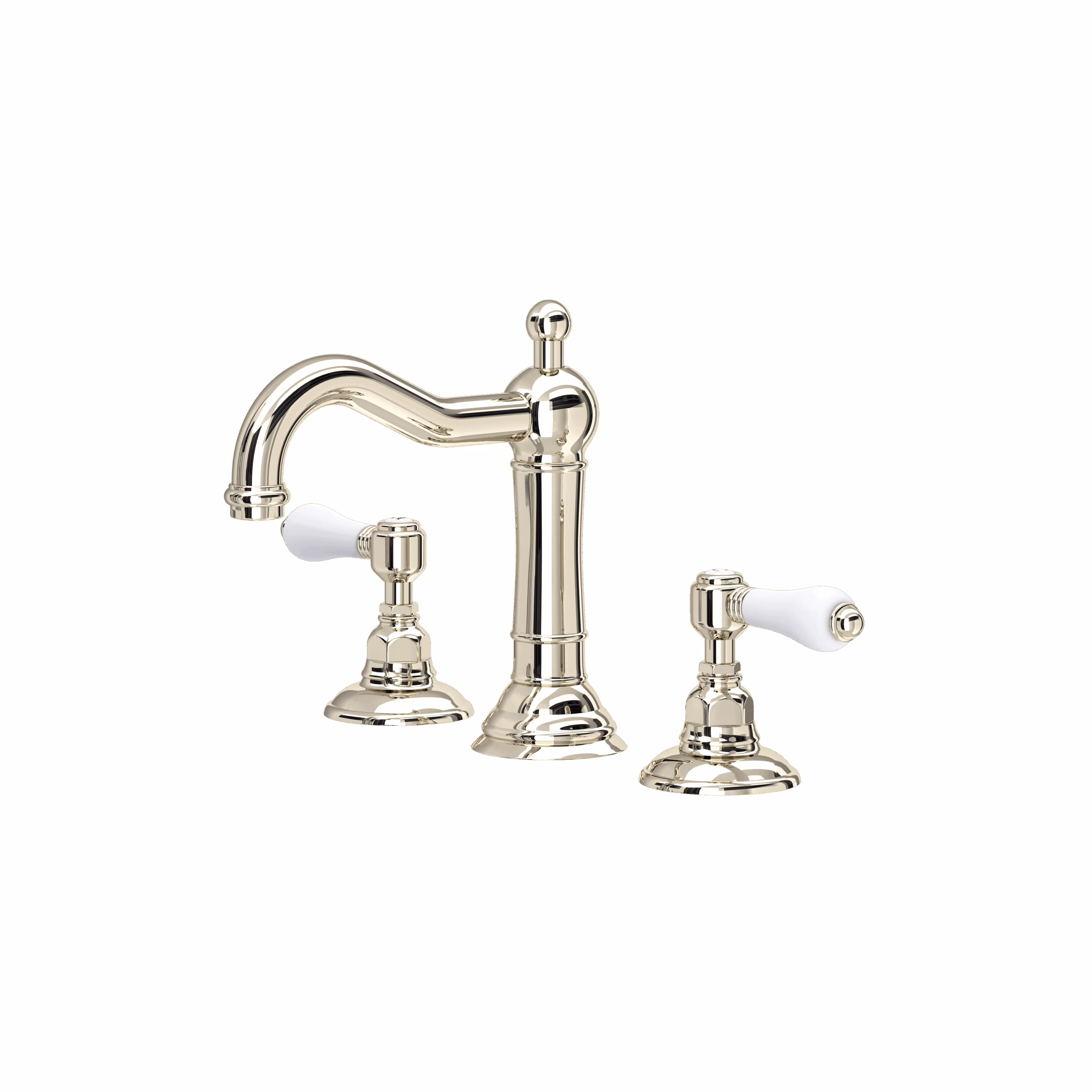 ROHL | Polished Nickel Acqui® Widespread Lavatory Faucet