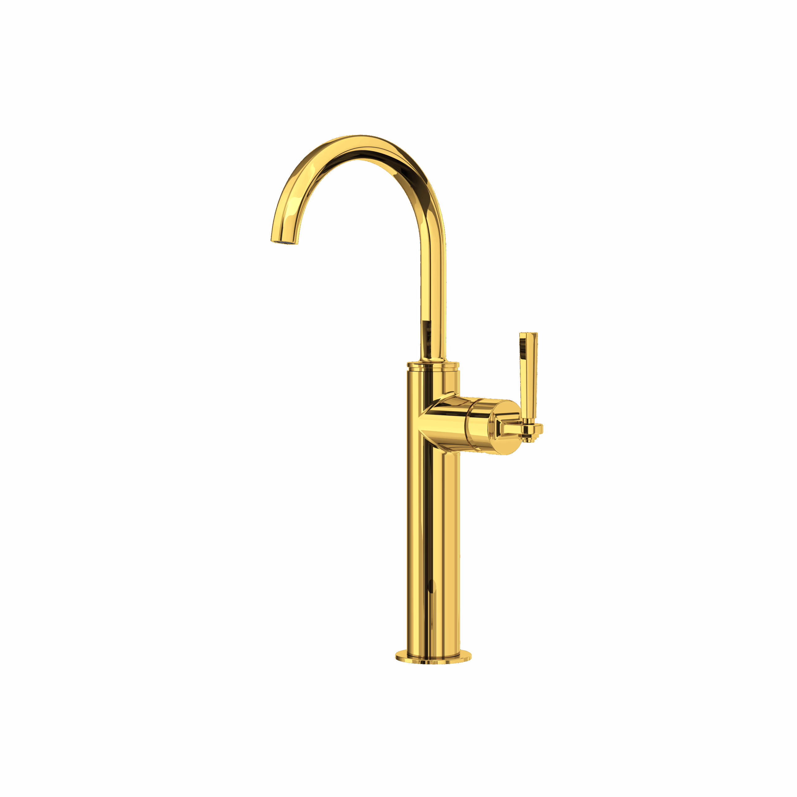 ROHL | Unlacquered Brass Modelle™ Single Handle Tall Lavatory Faucet