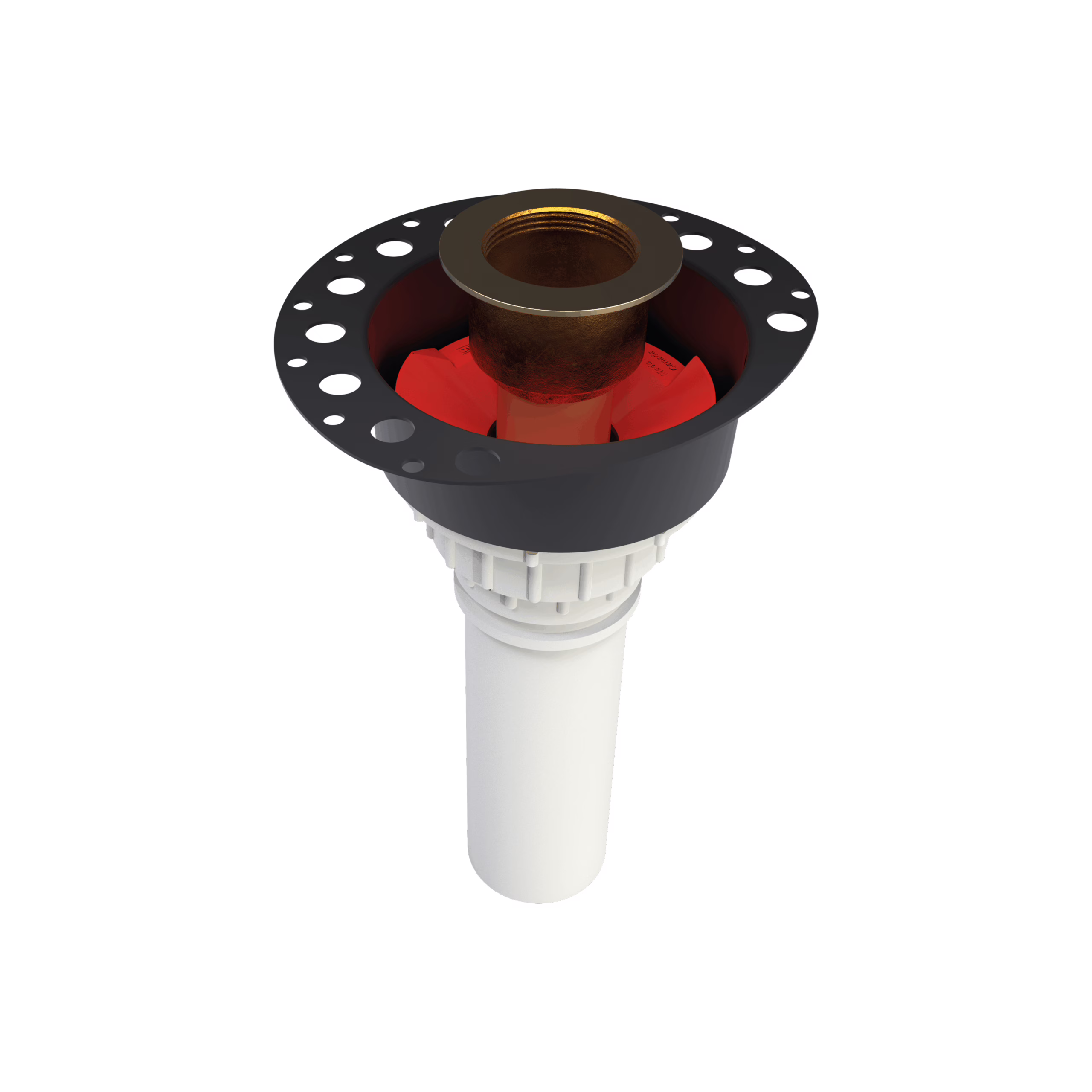 Victoria + Albert | PVC Freestanding Bathtub Island Drain for Sub-floor Installation Box