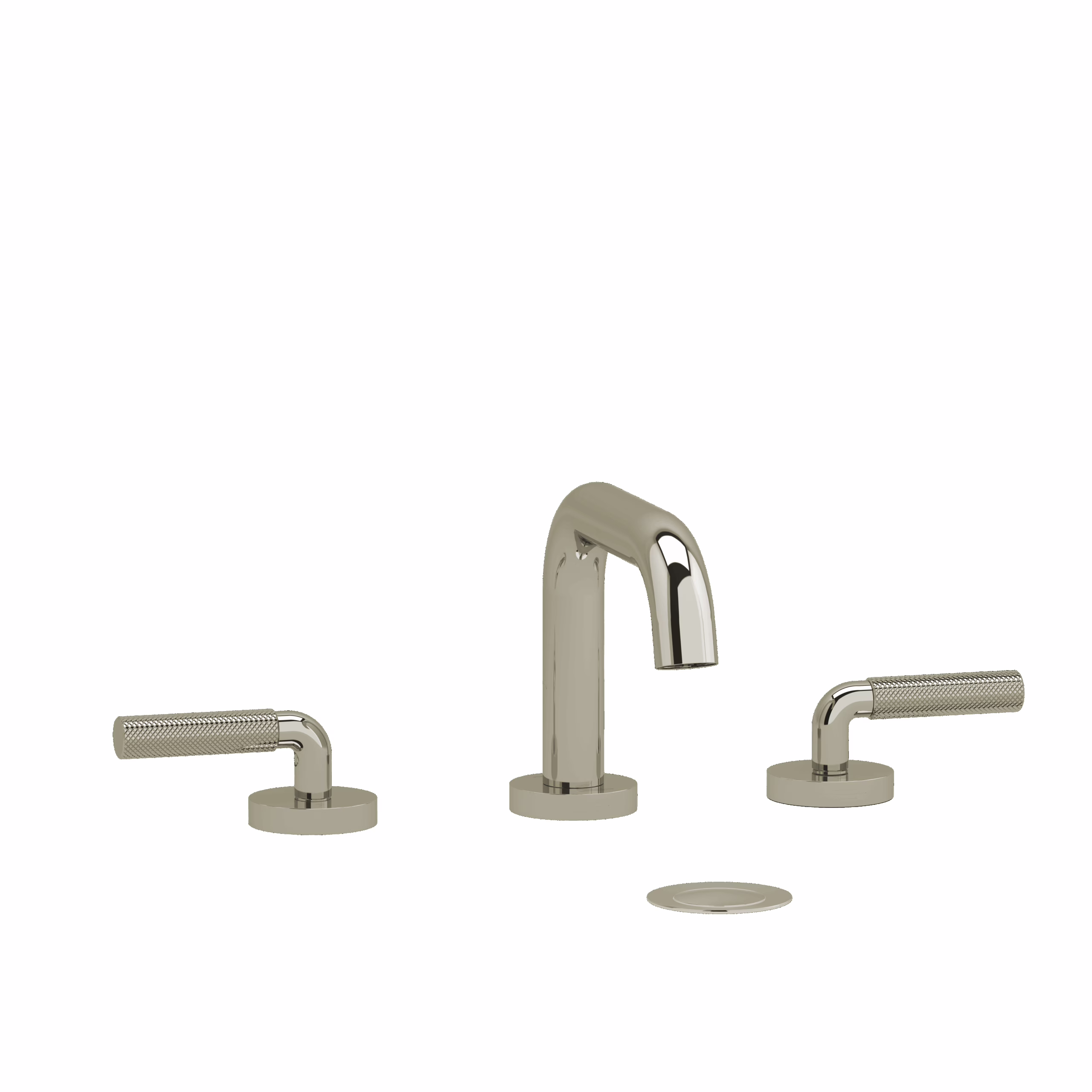 RIOBEL | Polished Nickel Riu™ Widespread Lavatory Faucet With U-Spout