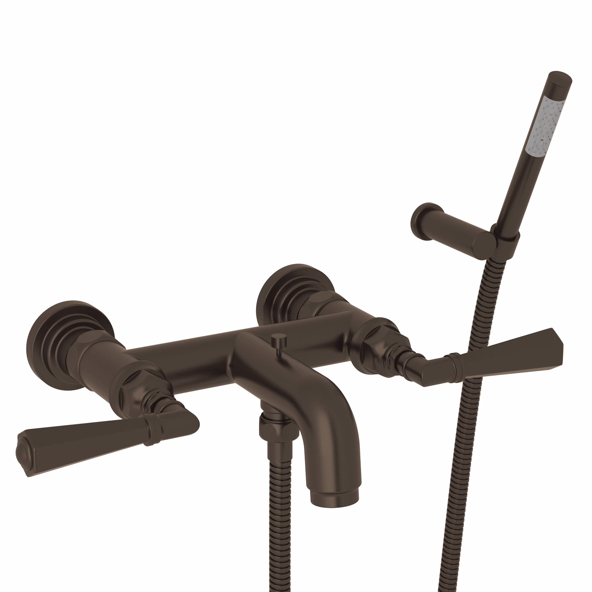 ROHL | Tuscan Brass San Giovanni™ Exposed Wall Mount Tub Filler