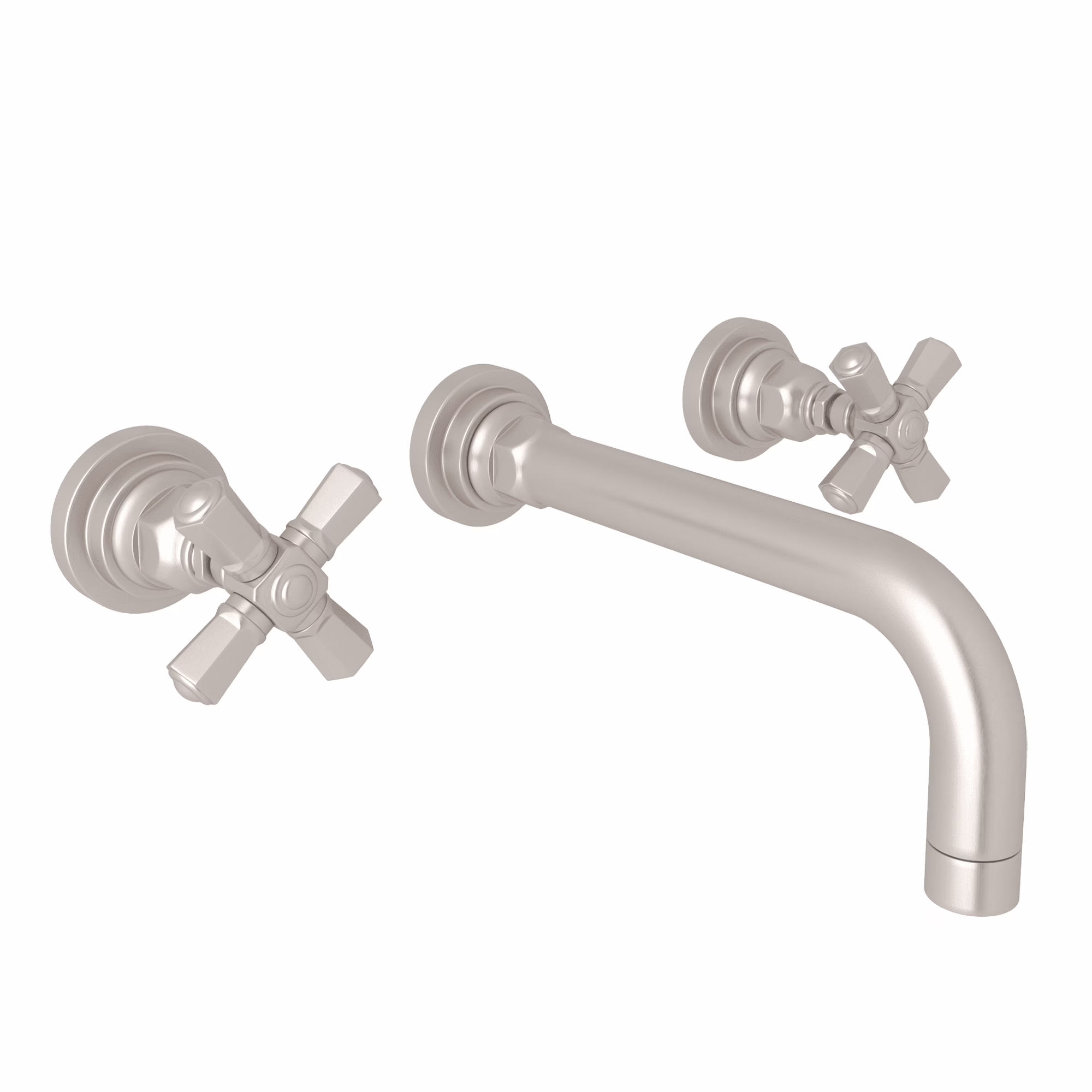 ROHL | Satin Nickel San Giovanni™ Wall Mount Lavatory Faucet Trim