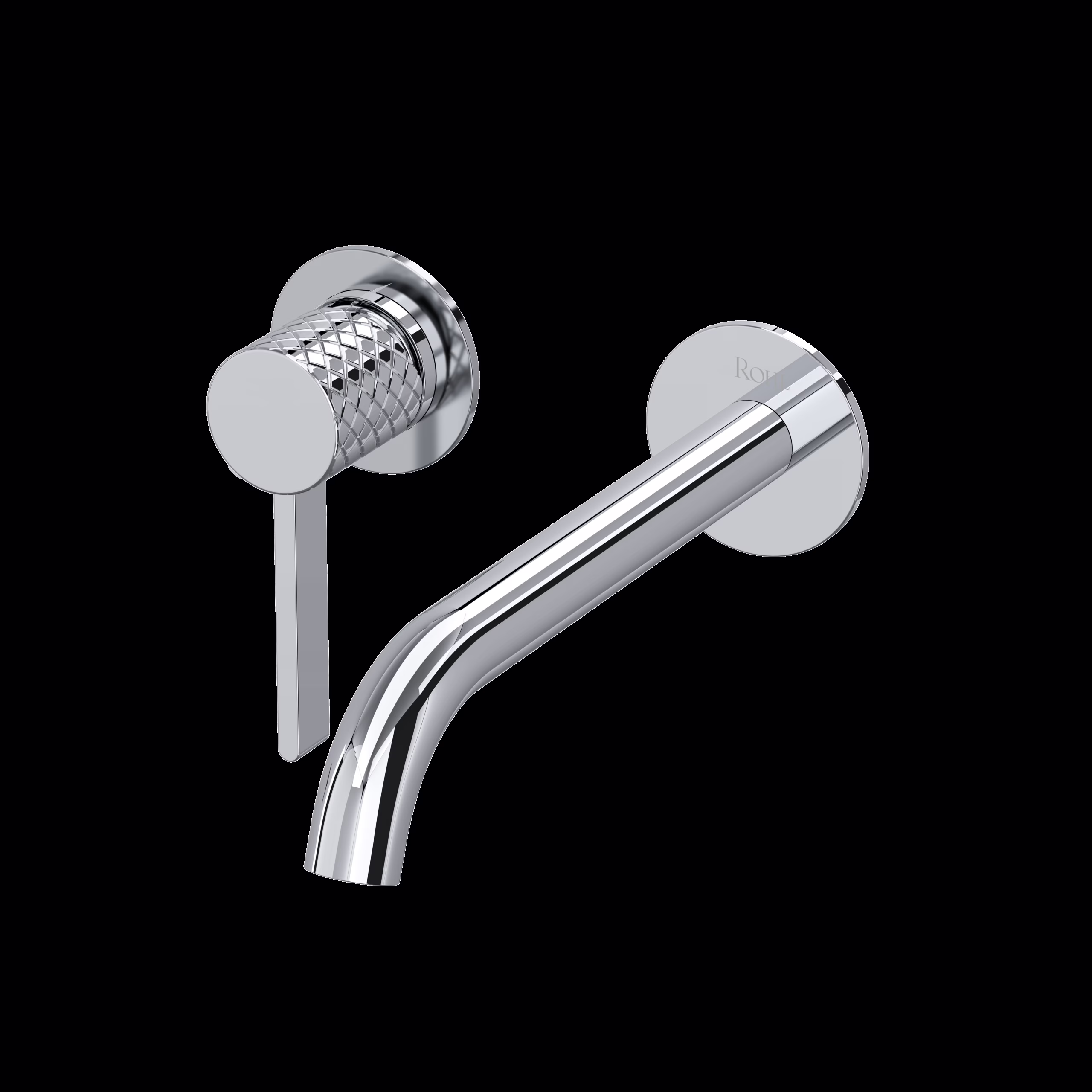 ROHL | Polished Chrome Tenerife™ Wall Mount Single Handle Lavatory Faucet Trim