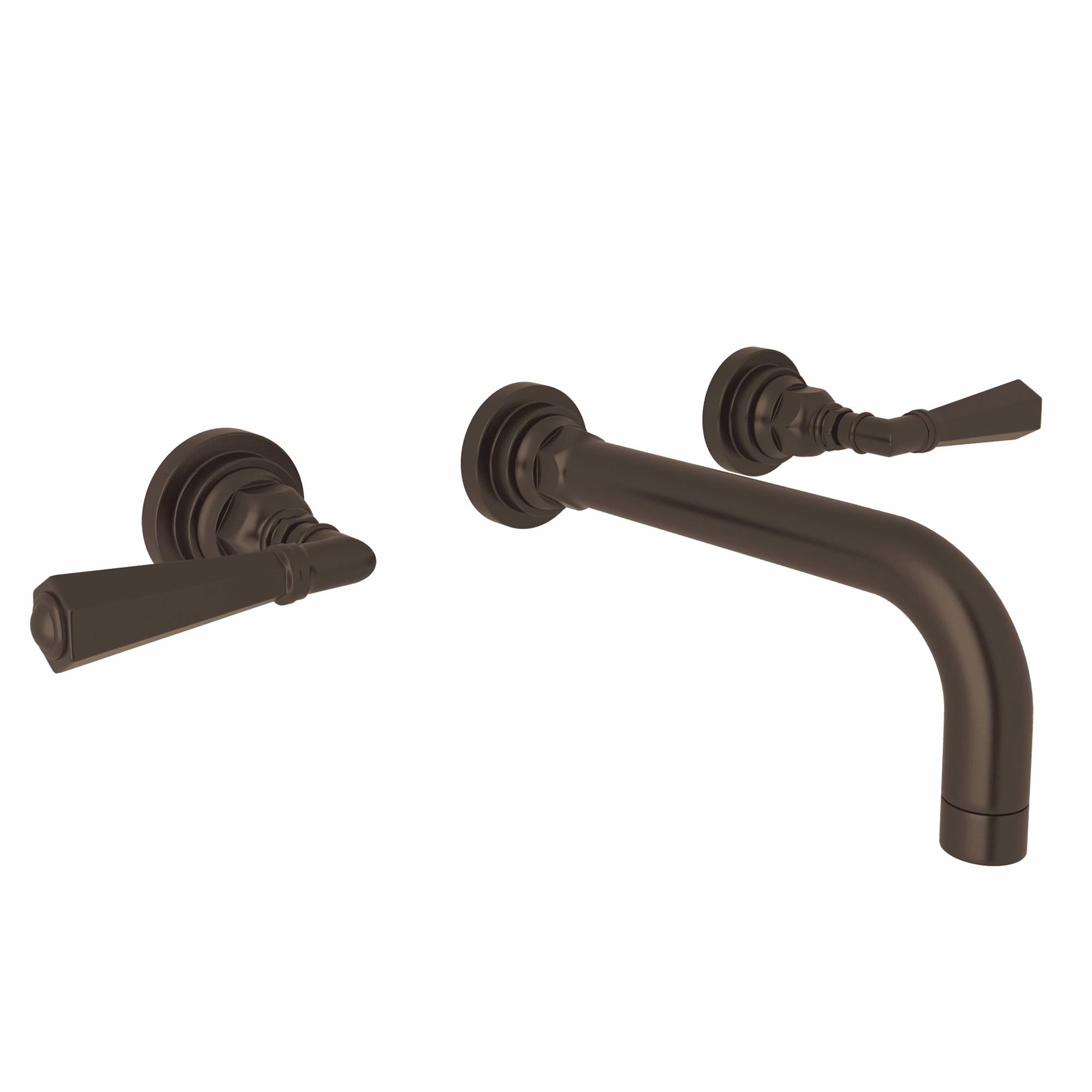 ROHL | Tuscan Brass San Giovanni™ Wall Mount Lavatory Faucet Trim