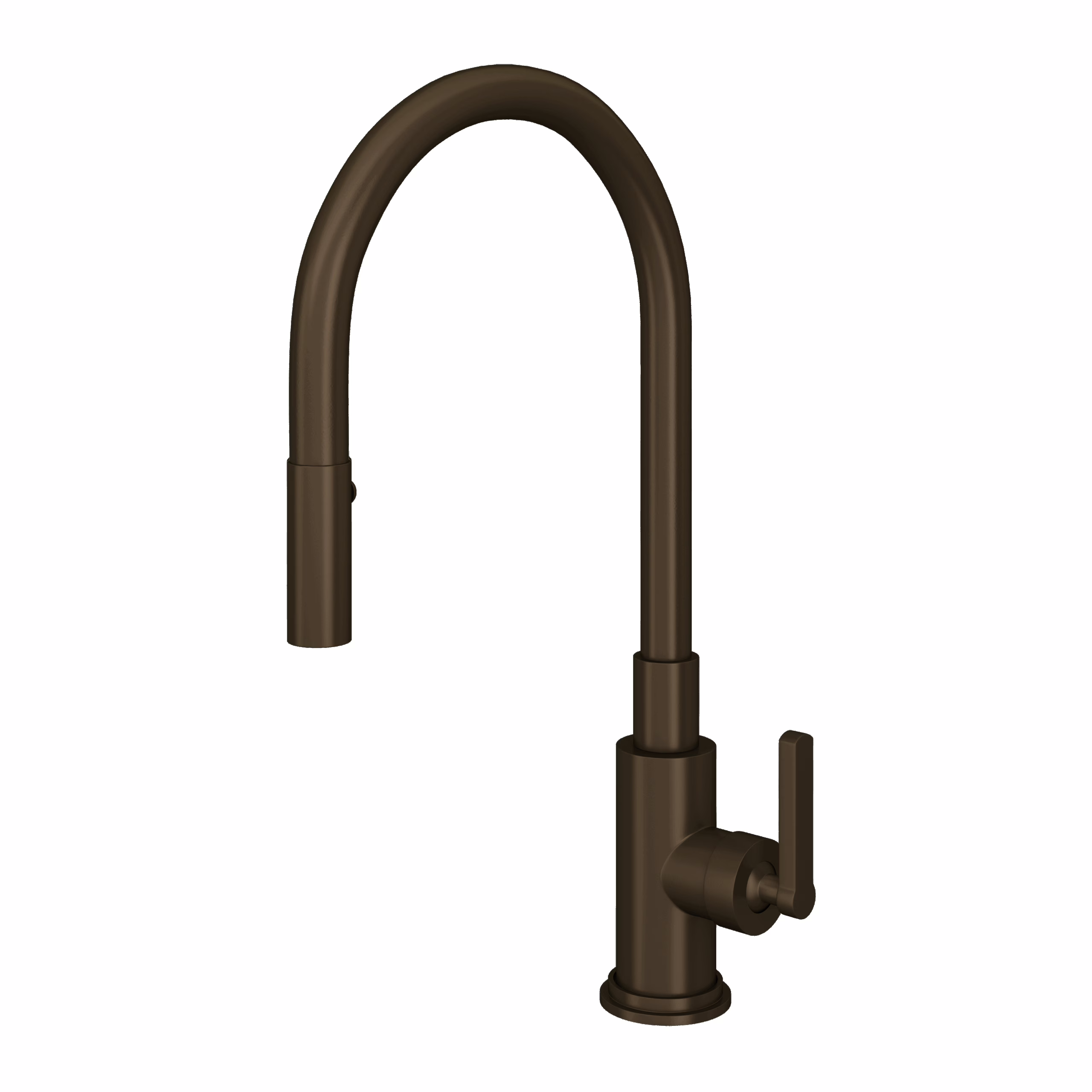 ROHL | Tuscan Brass Lombardia® Pull-Down Kitchen Faucet
