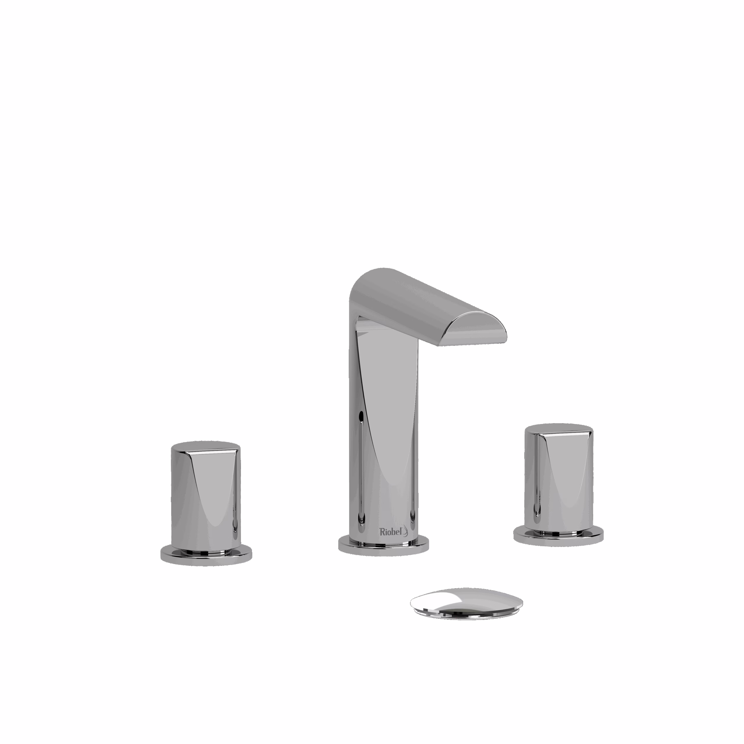 RIOBEL | Chrome Parabola™ Widespread Lavatory Faucet