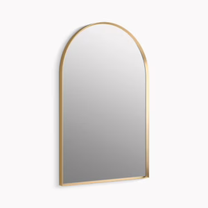 Moderne Brushed Gold  Mirror