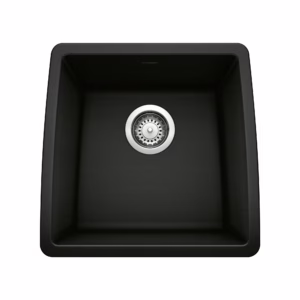 Performa SILGRANIT 17" Undermount Bar Sink - Coal Black