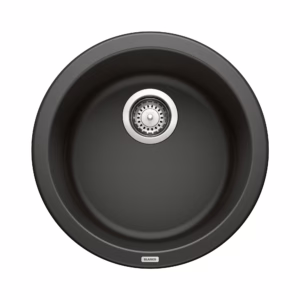 Rondo SILGRANIT 18" Dual Mount Bar Sink - Coal Black