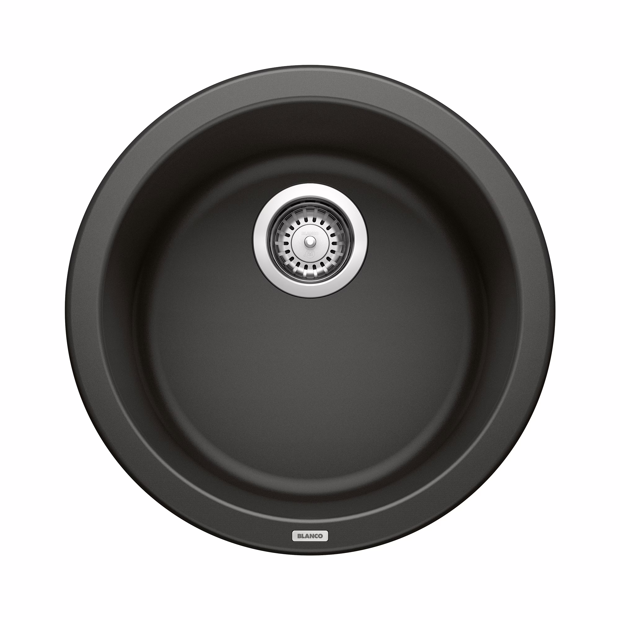 Rondo SILGRANIT 18" Dual Mount Bar Sink - Coal Black