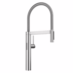 Culina II Pull-Down Dual-Spray Touchless Sensor Kitchen Faucet - PVD Steel