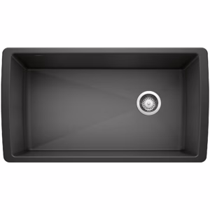 Diamond SILGRANIT 33" Super Single Undermount Kitchen Sink - Anthracite