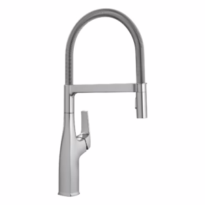 Rivana Semi-Pro Pull-Down Dual-Spray Kitchen Faucet - PVD Steel