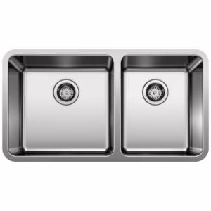 Formera 33" 60/40 Double Bowl Undermount Stainless Steel Kitchen Sink