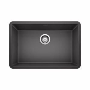 Precis SILGRANIT 27" Single Bowl Undermount Kitchen Sink - Anthracite