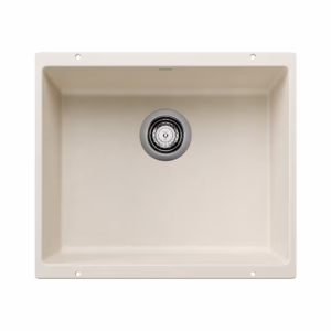 Precis SILGRANIT 21" Single Bowl Undermount Kitchen Sink - Soft White