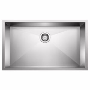 Precision R0 32" Super Single Bowl Undermount Stainless Steel Kitchen Sink
