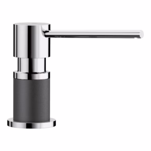 Lato Soap Dispenser - Chrome/Anthracite