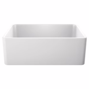 Cerana 30" Fireclay Single Bowl Apron-Front Farmhouse Sink - White