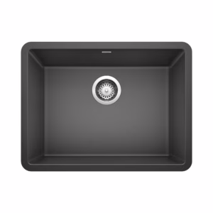 Precis SILGRANIT 24" Single Bowl Undermount Kitchen Sink - Anthracite