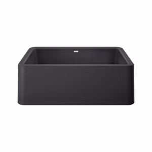 Ikon SILGRANIT 30" Single Bowl Apron-Front Farmhouse Sink - Anthracite