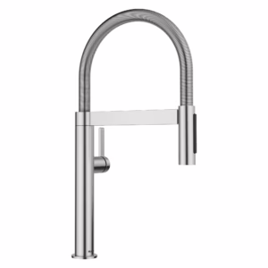 Culina Mini II Pull-Down Dual-Spray Kitchen Faucet - PVD Steel