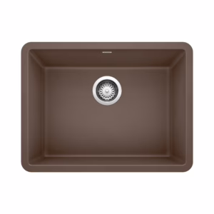 Precis SILGRANIT 24" Single Bowl Undermount Kitchen Sink - Café
