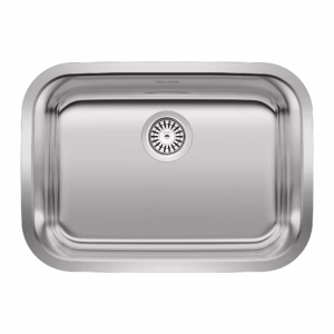 Essential 24" Single Bowl Undermount Stainless Steel Kitchen Sink