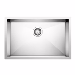 Quatrus R0 28" Single Bowl Undermount Stainless Steel Kitchen Sink