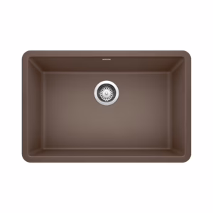 Precis SILGRANIT 27" Single Bowl Undermount Kitchen Sink - Café