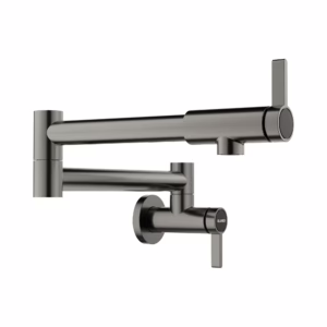 Culina II Wall-Mounted Pot Filler - Satin Dark Steel
