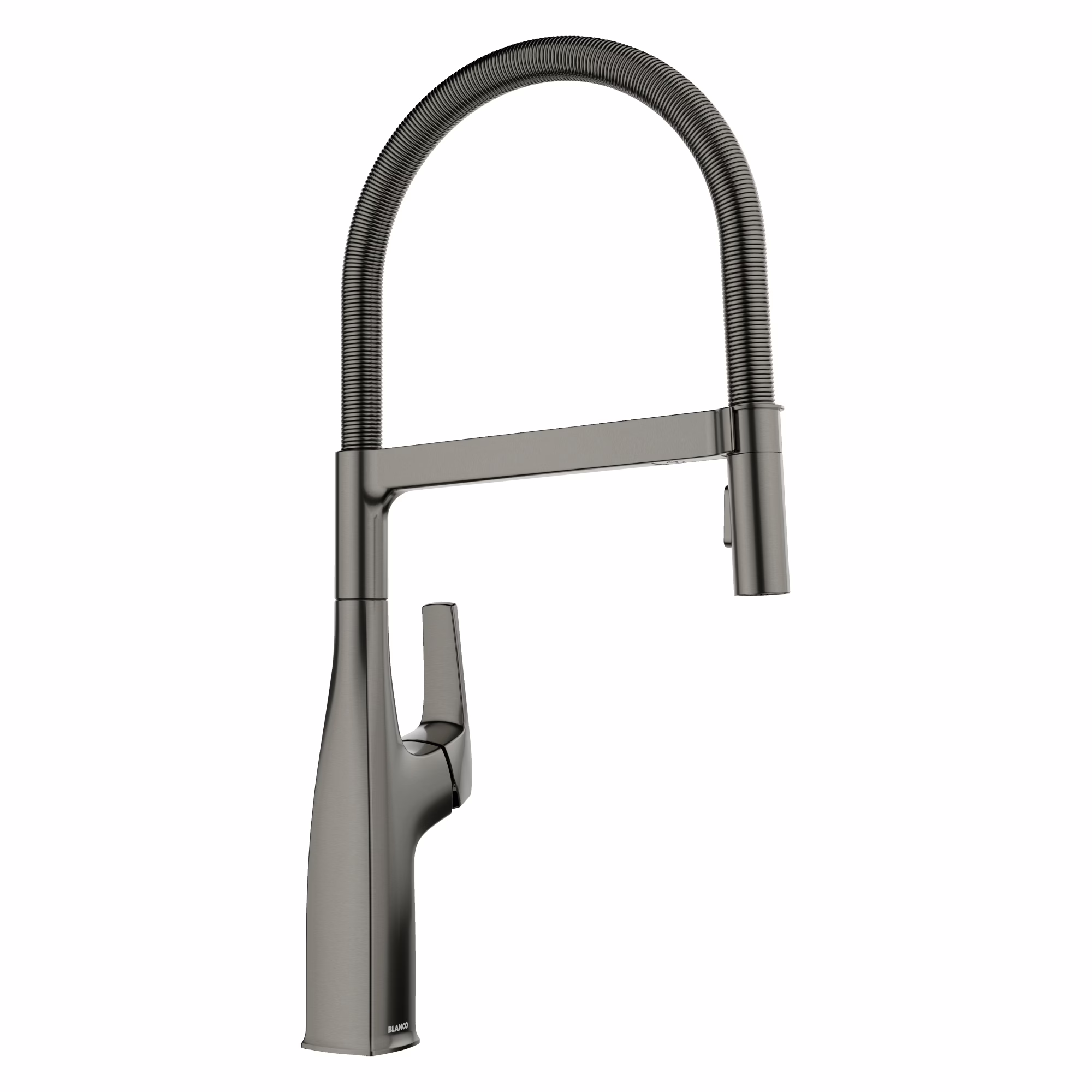 Rivana Semi-Pro Pull-Down Dual-Spray Kitchen Faucet - Satin Dark Steel