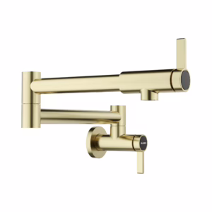 Culina II Wall-Mounted Pot Filler - Satin Gold