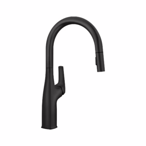 Rivana High-Arc Pull-Down Dual-Spray Kitchen Faucet - Matte Black