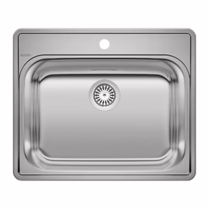Essential 1 Single Bowl Drop-in Kitchen Sink (1 Hole)