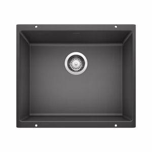 Precis SILGRANIT 21" Single Bowl Undermount Kitchen Sink - Anthracite