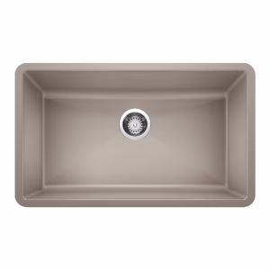 Precis SILGRANIT 32" Super Single Undermount Kitchen Sink - Truffle