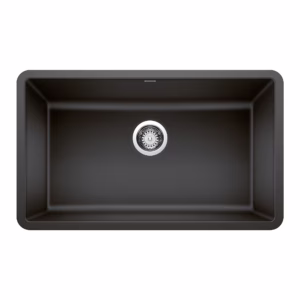 Precis SILGRANIT 30" Single Bowl Undermount Kitchen Sink - Anthracite