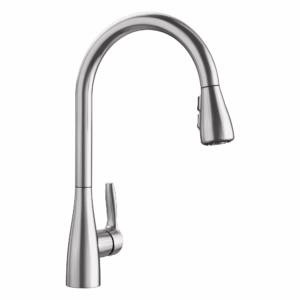 Atura Pull-Down Dual-Spray Kitchen Faucet - PVD Steel