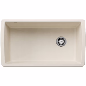 Diamond SILGRANIT 33" Super Single Undermount Kitchen Sink - Soft White